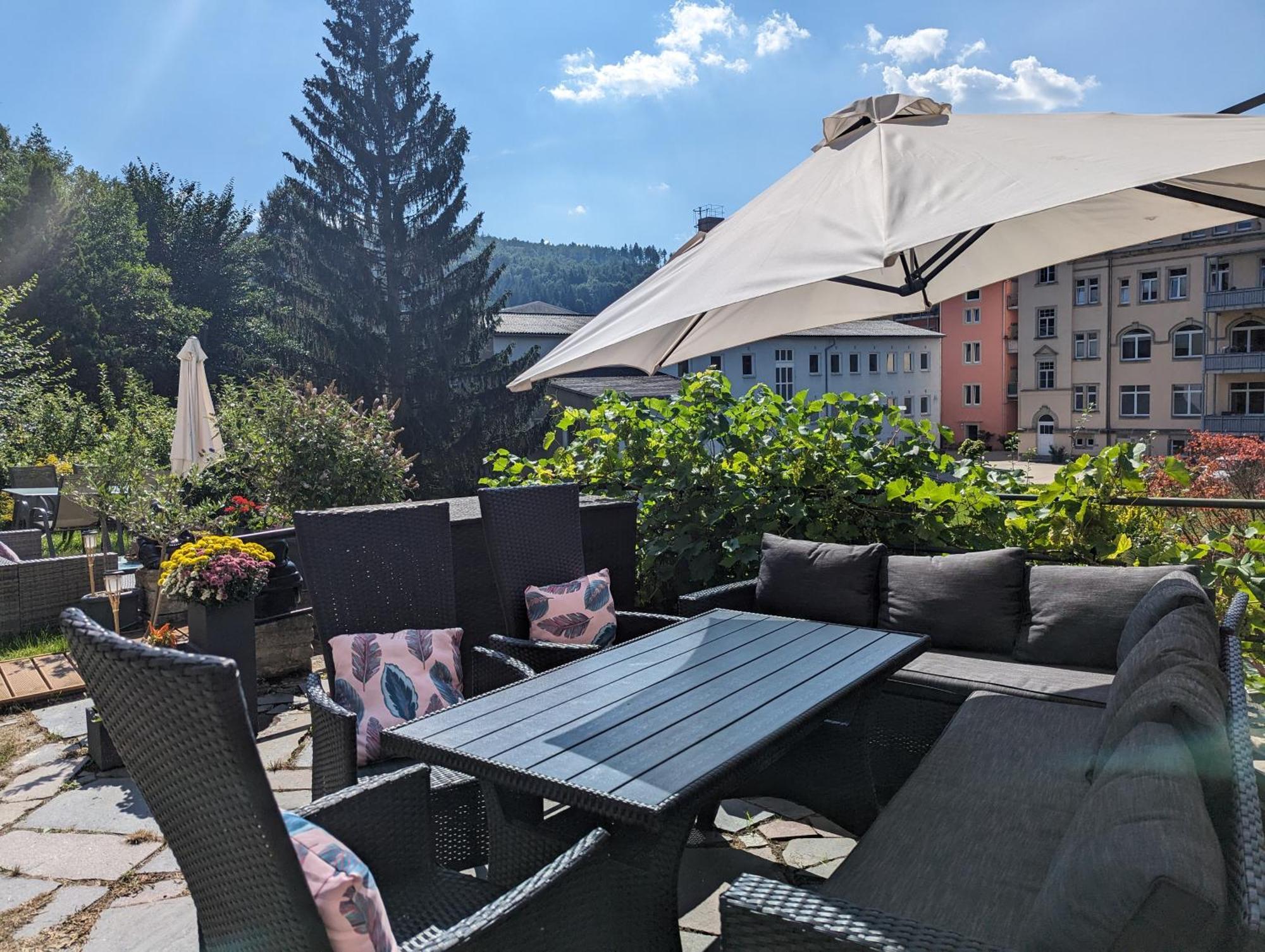 Hw2B - Urlaubsmagie - Wohlfuehlwohnung Mit Balkon, Pool, Sauna & Terrasse เซบนิทซ์ ภายนอก รูปภาพ