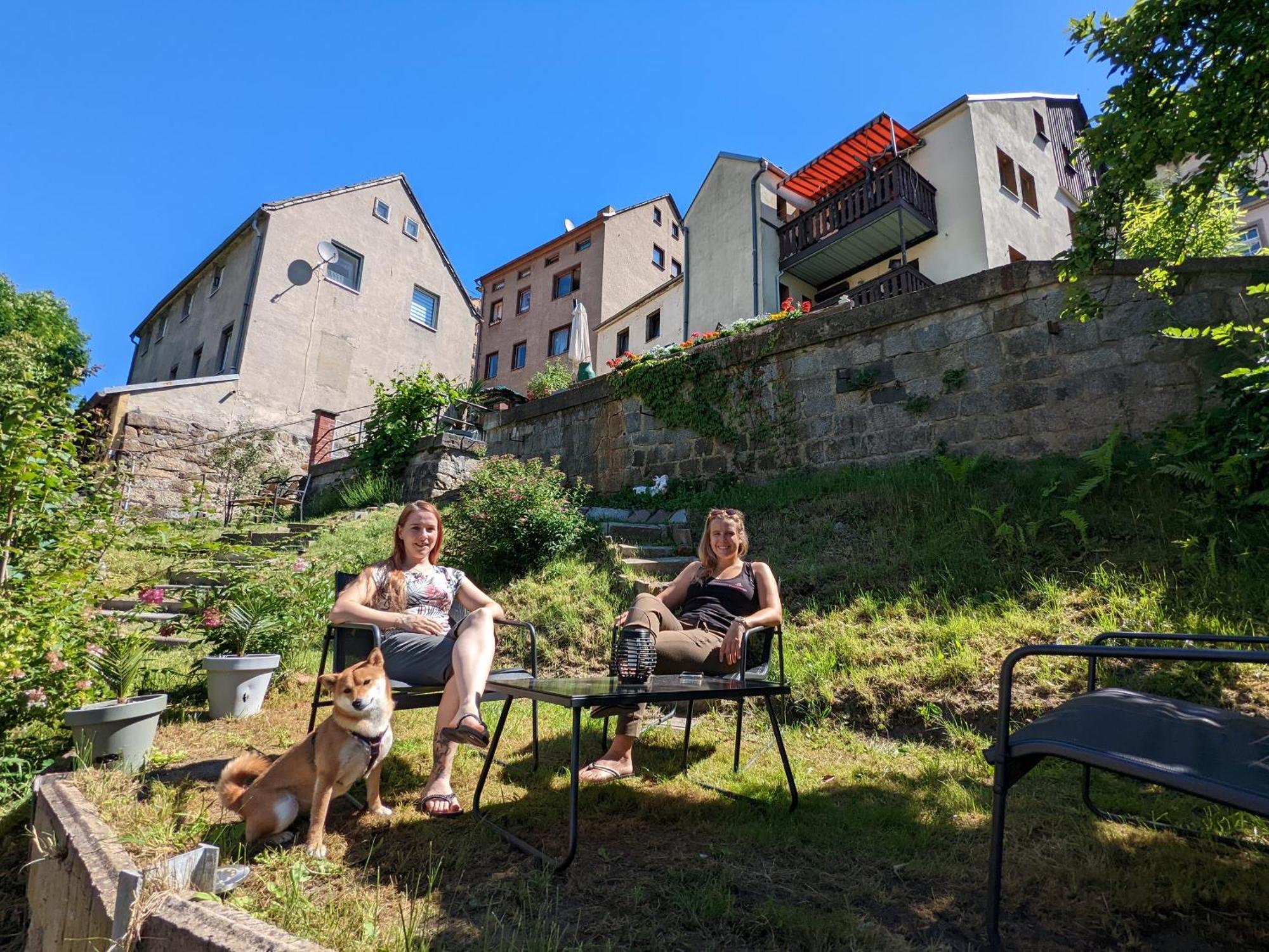 Hw2B - Urlaubsmagie - Wohlfuehlwohnung Mit Balkon, Pool, Sauna & Terrasse เซบนิทซ์ ภายนอก รูปภาพ