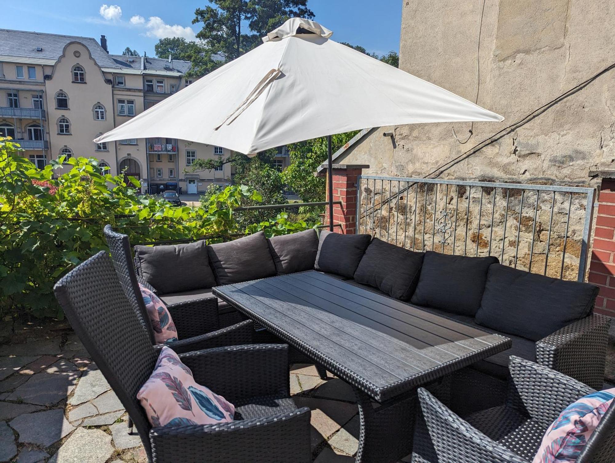 Hw2B - Urlaubsmagie - Wohlfuehlwohnung Mit Balkon, Pool, Sauna & Terrasse เซบนิทซ์ ภายนอก รูปภาพ