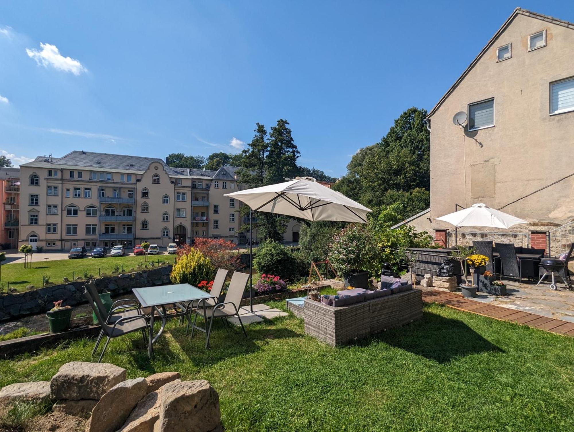 Hw2B - Urlaubsmagie - Wohlfuehlwohnung Mit Balkon, Pool, Sauna & Terrasse เซบนิทซ์ ภายนอก รูปภาพ