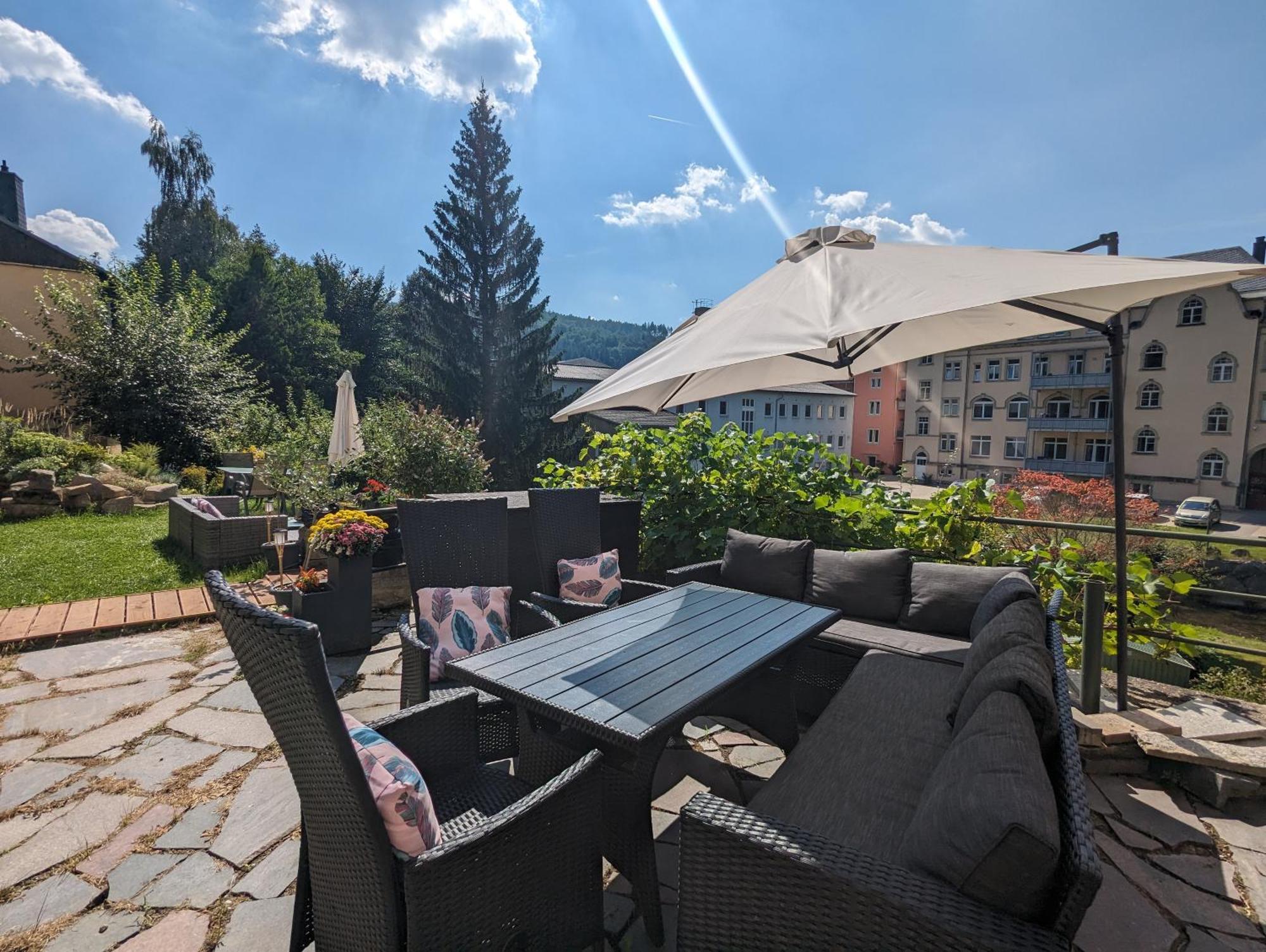 Hw2B - Urlaubsmagie - Wohlfuehlwohnung Mit Balkon, Pool, Sauna & Terrasse เซบนิทซ์ ภายนอก รูปภาพ