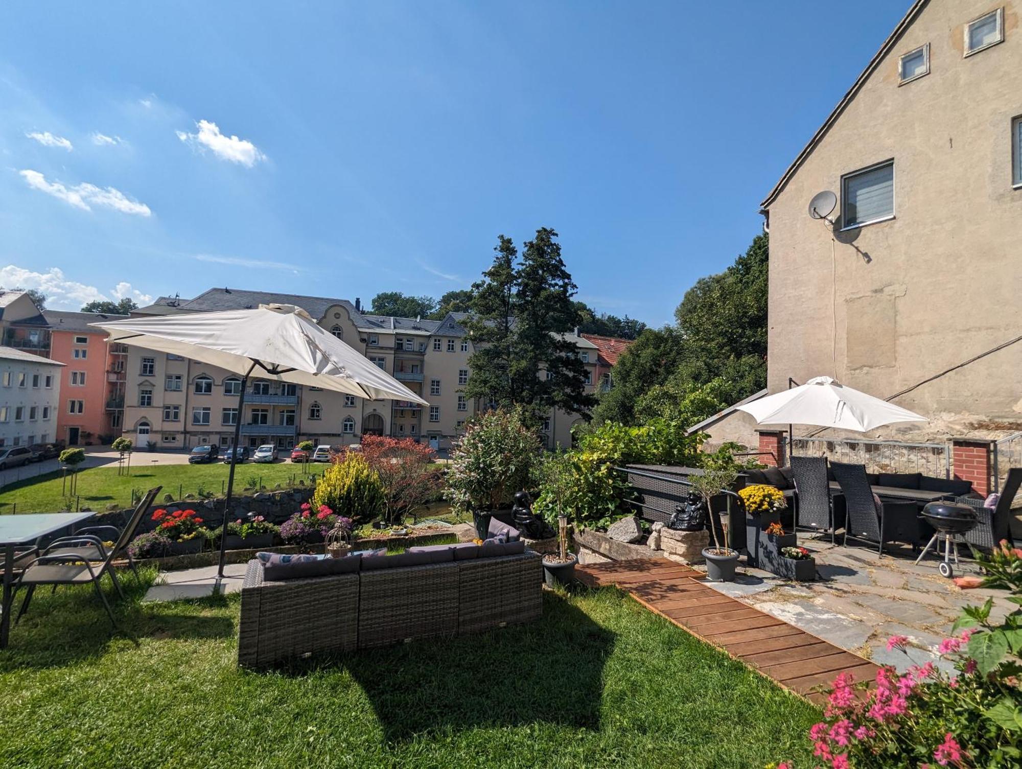 Hw2B - Urlaubsmagie - Wohlfuehlwohnung Mit Balkon, Pool, Sauna & Terrasse เซบนิทซ์ ภายนอก รูปภาพ