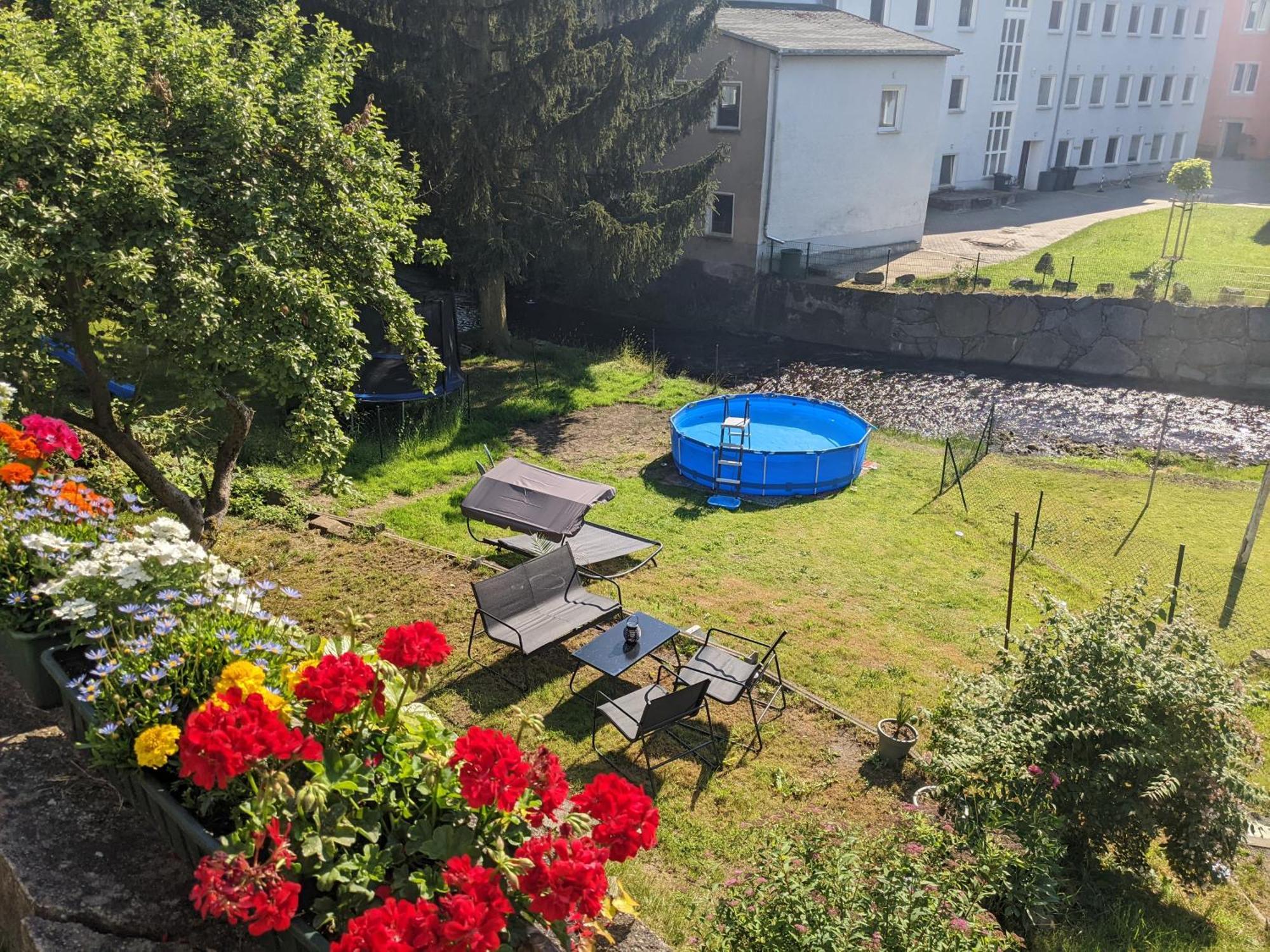 Hw2B - Urlaubsmagie - Wohlfuehlwohnung Mit Balkon, Pool, Sauna & Terrasse เซบนิทซ์ ภายนอก รูปภาพ