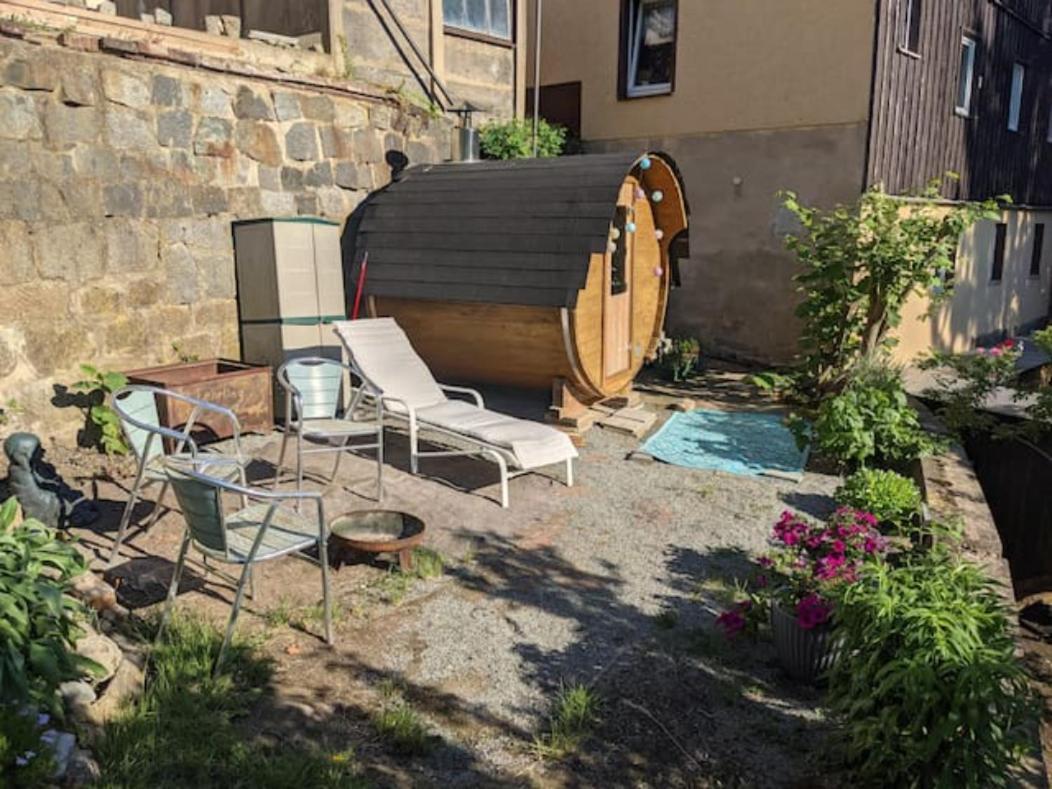 Hw2B - Urlaubsmagie - Wohlfuehlwohnung Mit Balkon, Pool, Sauna & Terrasse เซบนิทซ์ ภายนอก รูปภาพ