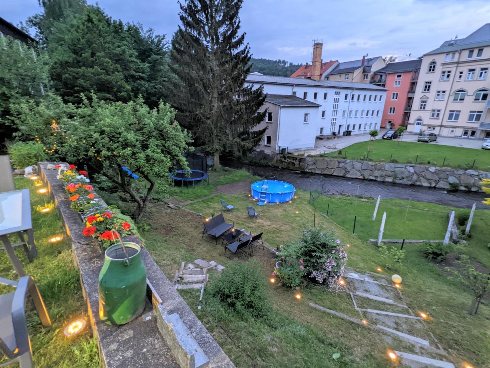 Hw2B - Urlaubsmagie - Wohlfuehlwohnung Mit Balkon, Pool, Sauna & Terrasse เซบนิทซ์ ภายนอก รูปภาพ