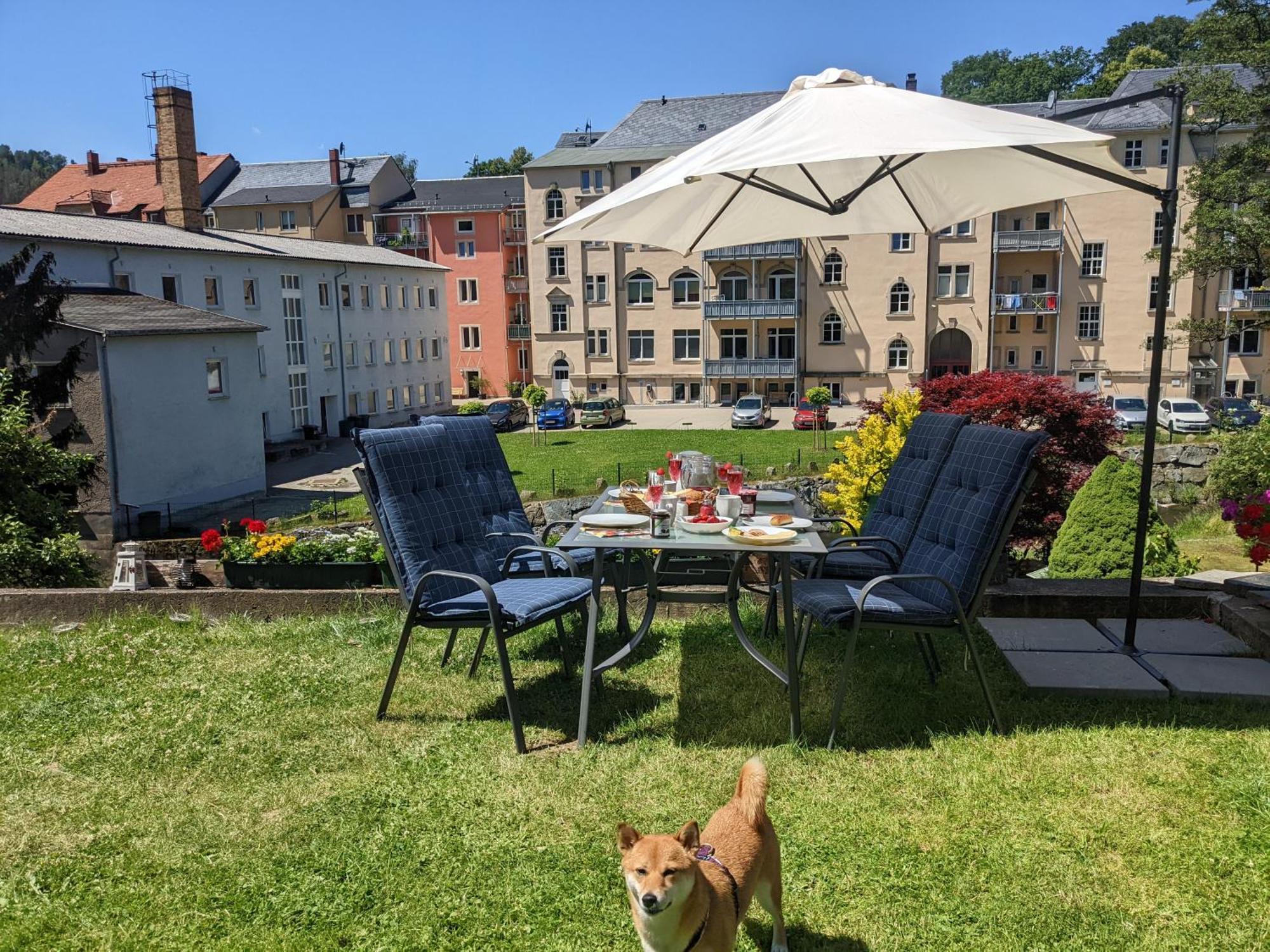 Hw2B - Urlaubsmagie - Wohlfuehlwohnung Mit Balkon, Pool, Sauna & Terrasse เซบนิทซ์ ภายนอก รูปภาพ