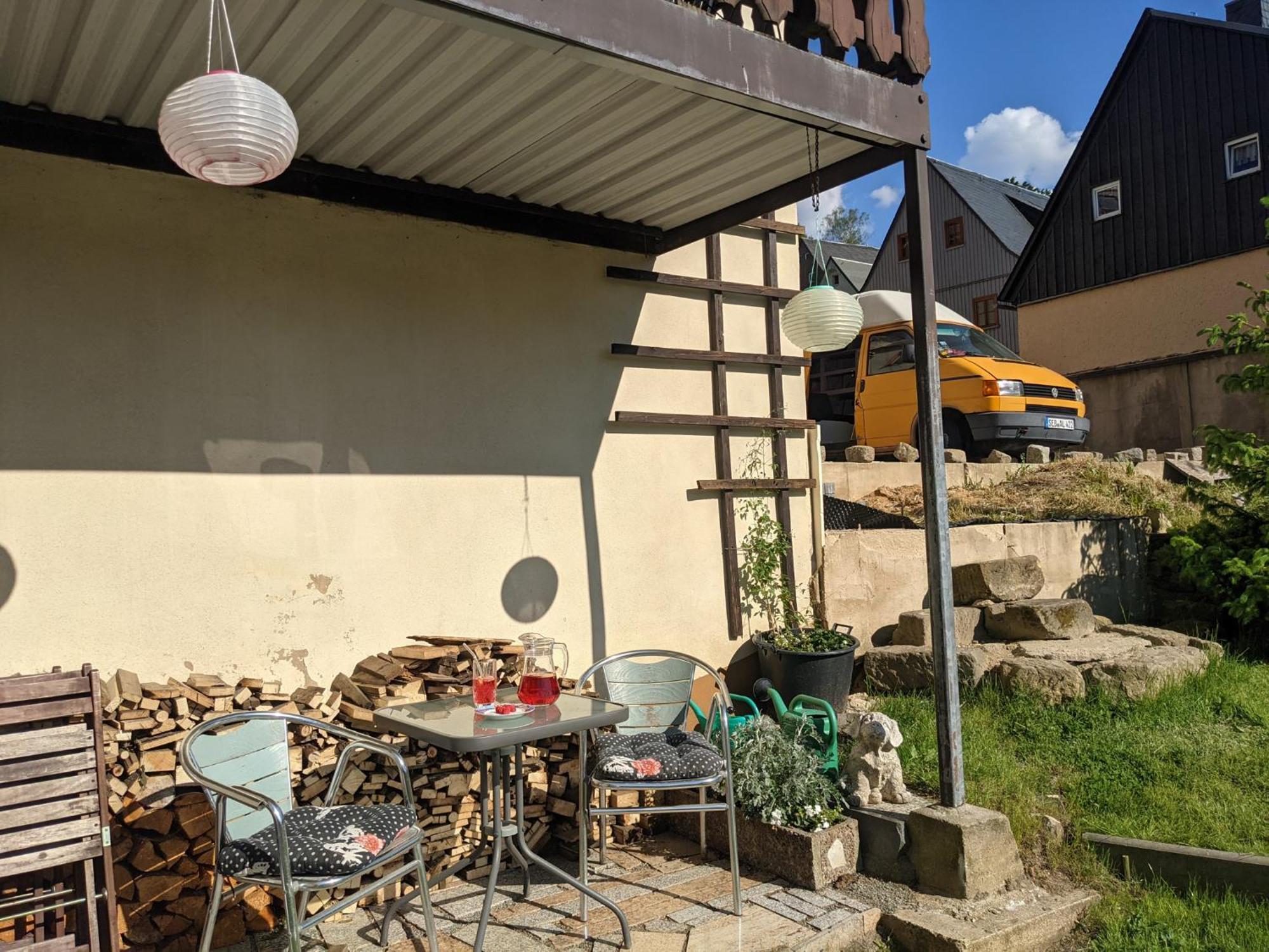 Hw2B - Urlaubsmagie - Wohlfuehlwohnung Mit Balkon, Pool, Sauna & Terrasse เซบนิทซ์ ภายนอก รูปภาพ