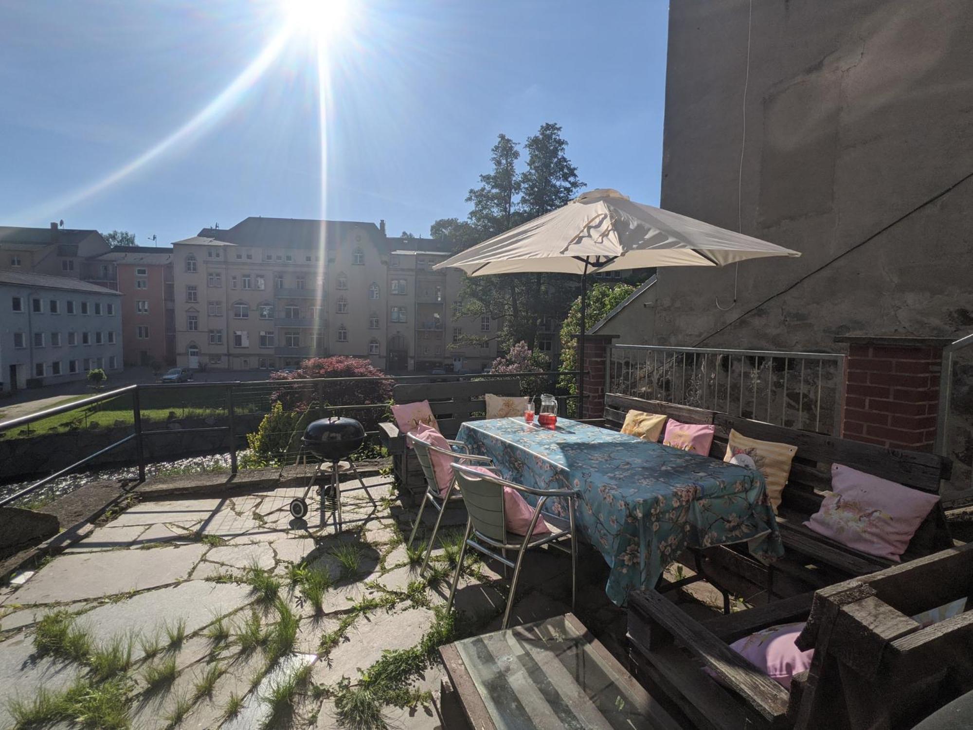 Hw2B - Urlaubsmagie - Wohlfuehlwohnung Mit Balkon, Pool, Sauna & Terrasse เซบนิทซ์ ภายนอก รูปภาพ