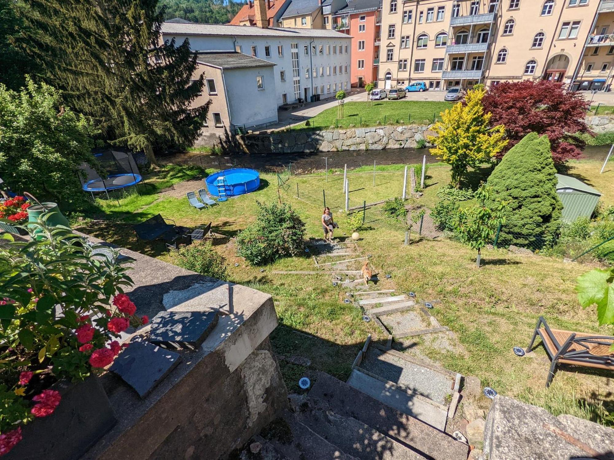 Hw2B - Urlaubsmagie - Wohlfuehlwohnung Mit Balkon, Pool, Sauna & Terrasse เซบนิทซ์ ภายนอก รูปภาพ