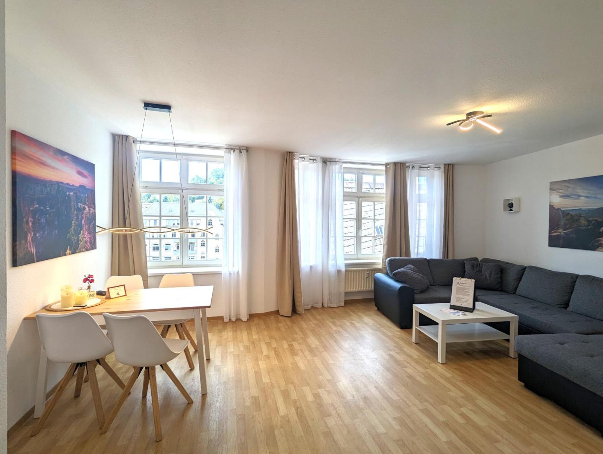 Hw2B - Urlaubsmagie - Wohlfuehlwohnung Mit Balkon, Pool, Sauna & Terrasse เซบนิทซ์ ภายนอก รูปภาพ